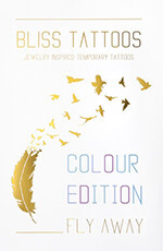 BlissTattoos - Fly Away Colour set - temporary tattoos